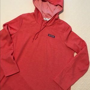 Vineyard Vines hooded sweater.